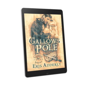 Gallows Pole by Eris Adderly displayed on tablet reader