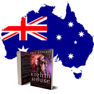 The Eighth House paperback is now available in the Amazon Australia store.