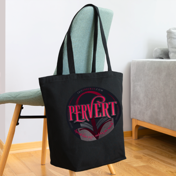 Eco-Friendly Cotton Tote - PERVERT design - Image 2