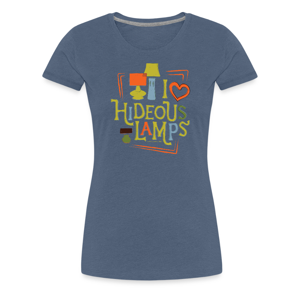 Women’s Premium T-Shirt – Hideous Lamps (Lead Paint Edition)