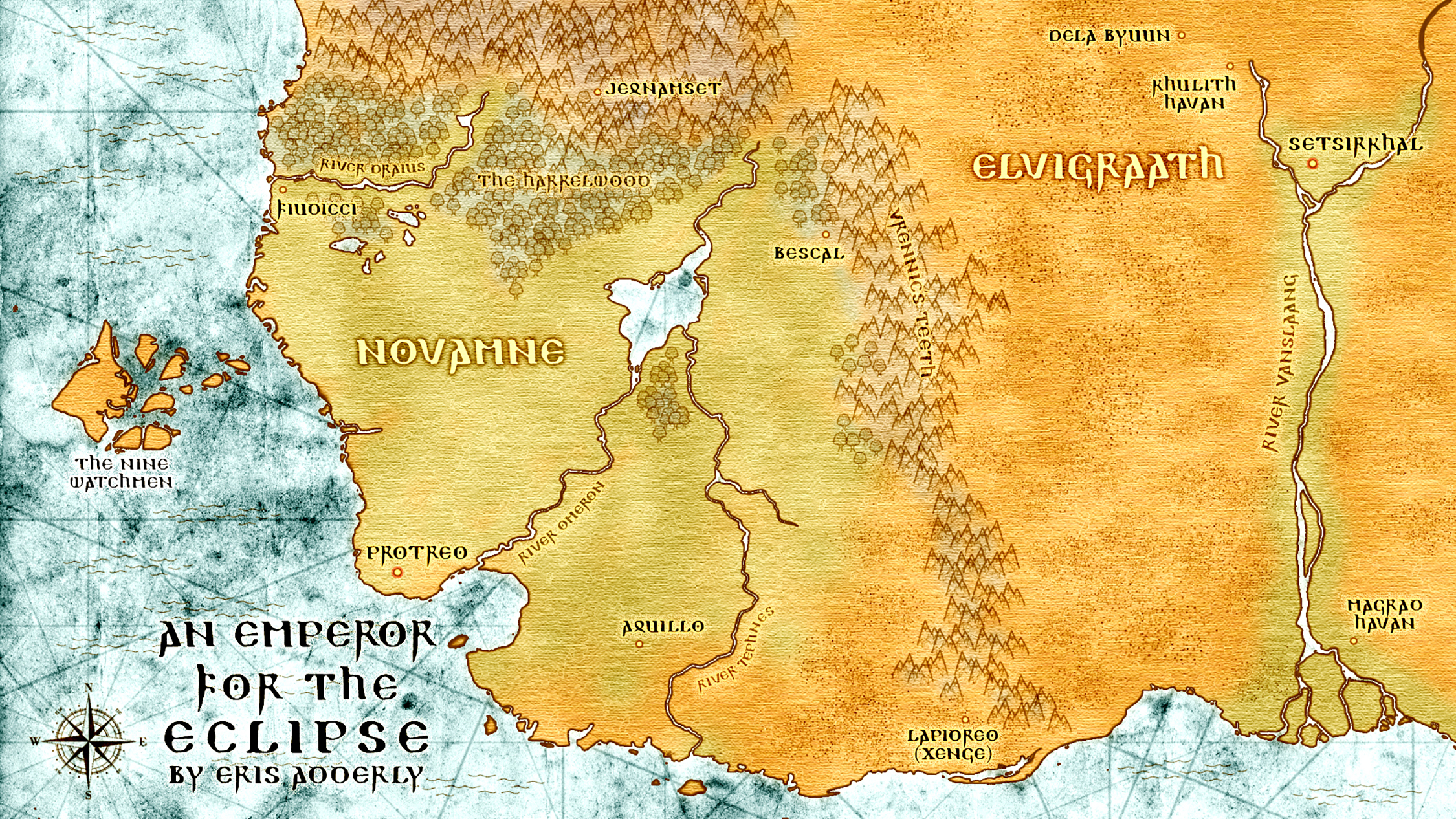 After Exile world map