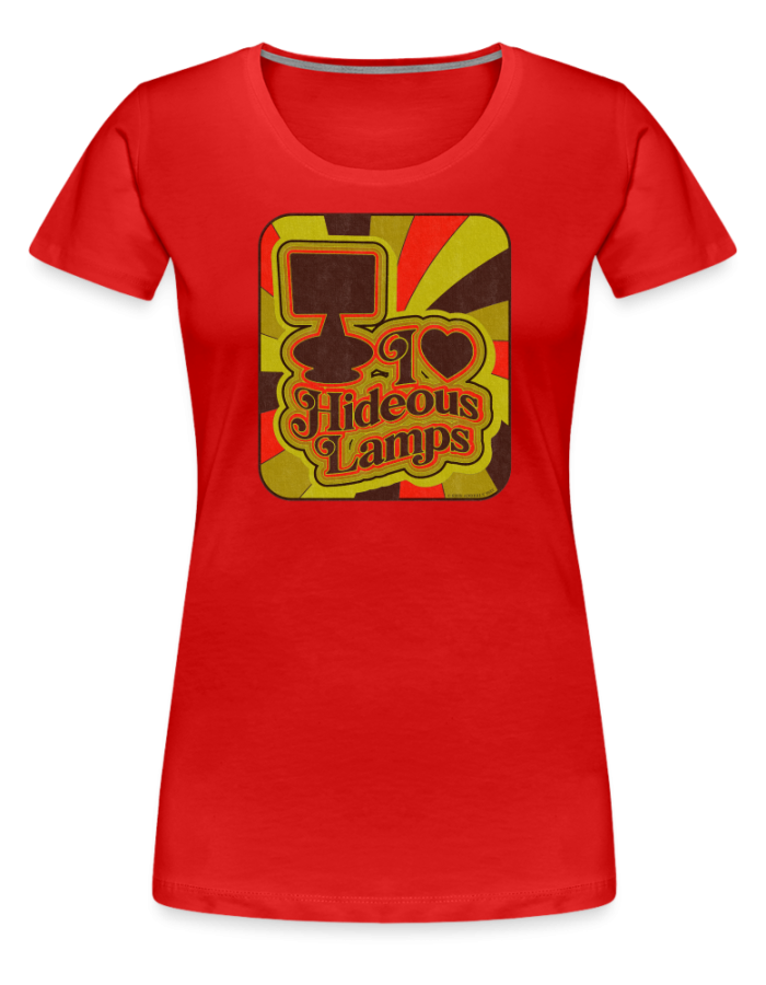 Women’s Premium T-Shirt – Hideous Lamps II (Venus Fly Trap Edition)